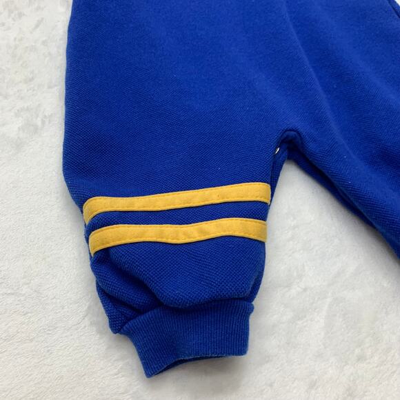 VTG HealthTex 6-9M Primary Colorblock Long Sleeve Pants One Piece Romper - Picture 6 of 9